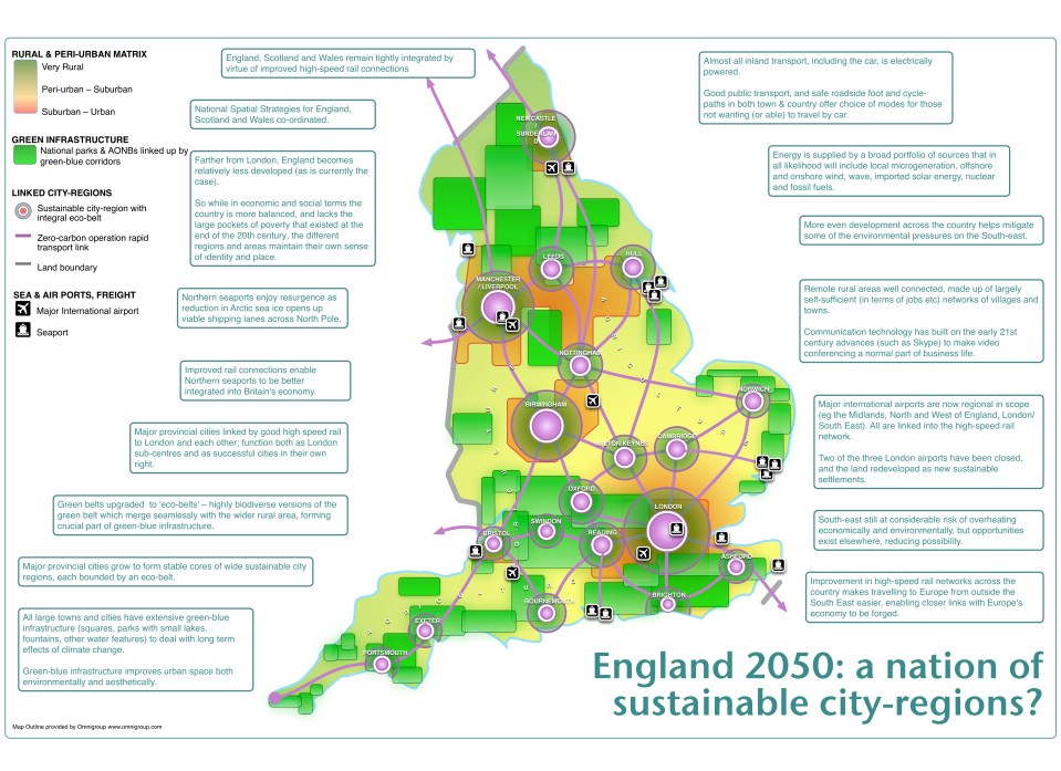 England 2050 - Nation of Sustainable City Regions